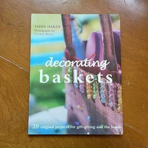 Decorating Basket Books Emma Hardy Paperback Craft Hobby Spring Inspiration